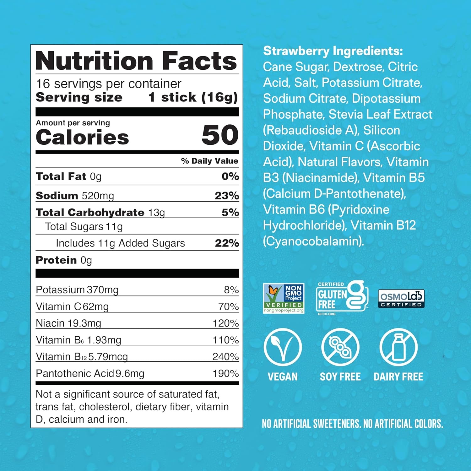 image:imageLiquid IV Hydration Multiplier Grapefruit Electrolyte Powder Drink Mix 3 Pack 48 ServingsStrawberry