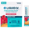 Liquid I.V.® Hydration Multiplier Sugar-Free – Raspberry Melon | Electrolyte Powder Drink Mix | 1 Pack (14 Servings)(Raspberry Melon)