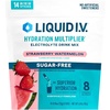 image:imageLiquid IV Hydration Multiplier SugarFree  Raspberry Melon  Electrolyte Powder Drink Mix  1 Pack 14 ServingsStrawberry Watermelon