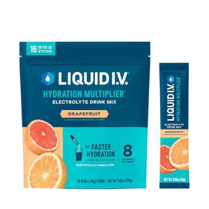 Liquid I.V.® Hydration Multiplier – Concord Grape | Electrolyte Powder Drink Mix | 1 Pack (16 Servings)(Grapefruit)