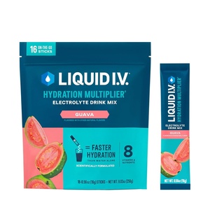 Liquid I.V.® Hydration Multiplier – Concord Grape | Electrolyte Powder Drink Mix | 1 Pack (16 Servings)(Guava)