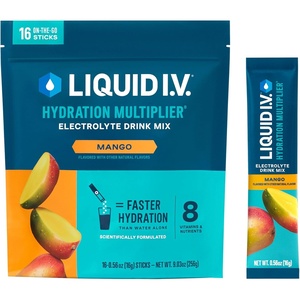 Liquid I.V.® Hydration Multiplier – Concord Grape | Electrolyte Powder Drink Mix | 1 Pack (16 Servings)(Mango)