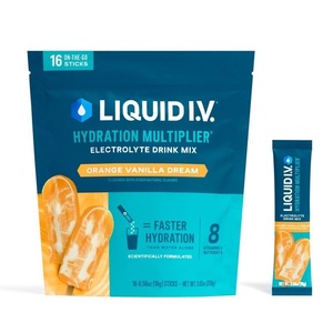 Liquid I.V.® Hydration Multiplier – Concord Grape | Electrolyte Powder Drink Mix | 1 Pack (16 Servings)(Orange Vanilla Dream)