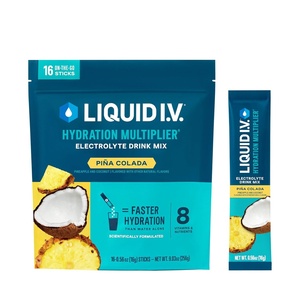Liquid I.V.® Hydration Multiplier – Concord Grape | Electrolyte Powder Drink Mix | 1 Pack (16 Servings)(Pina Colada)