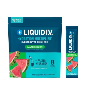 Liquid I.V.® Hydration Multiplier – Concord Grape | Electrolyte Powder Drink Mix | 1 Pack (16 Servings)(Watermelon)